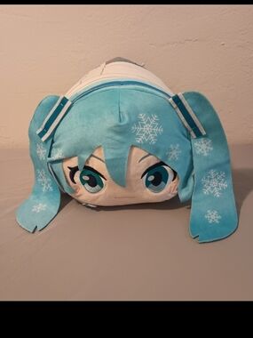 Piapro Snow Miku Potekoro Mascot Plush